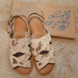 Naughty Monkey sandals 7.5 brand new